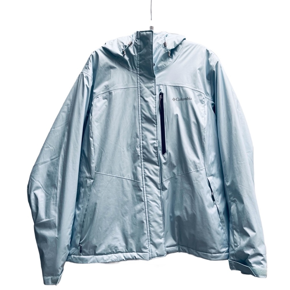 Light Blue Columbia Omni Heat Jacket